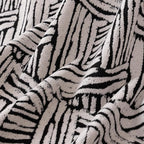 VClife Boho Couch Cover, Abstract White and Black Line Geometric Jacquard Couch - Image 7