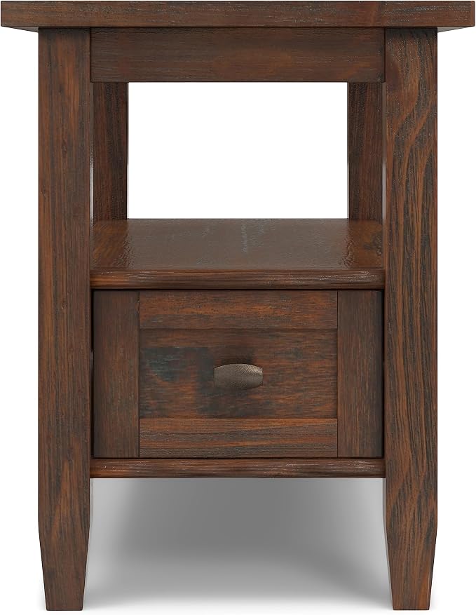 SIMPLIHOME Warm Shaker End Table - Image 5
