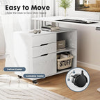 DUMOS Rolling File Cabinet - Image 6