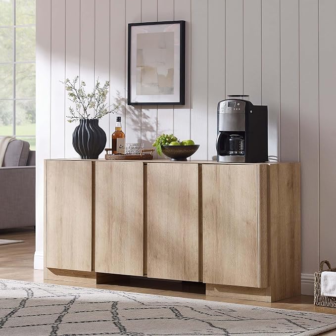 66" Large Sideboard Buffet Cabinet - Image 5