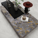 Grey Gold Marble Contact Paper for Countertops A Set of 23.6" X 197"Glossy Peel - Image 7