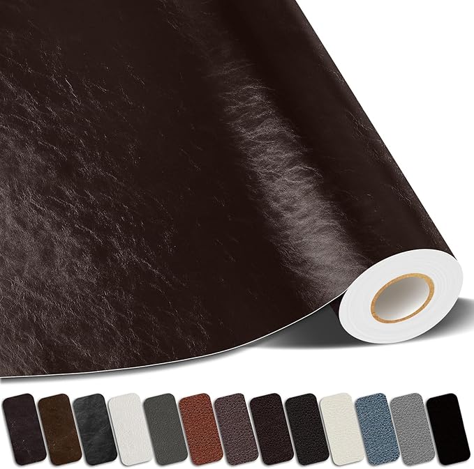 Leather Repair Patches, 3.5X79 Inch Self-Adhesive Leather Repair Tape, Stretch by GiveYourFurnitureaNewLife