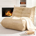 Hobestluk Giant Bean Bag Chair Lazy Floor Sofa, Memory Foam Fireside Sofa by YourHomeDeservesMore
