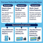 Blue Cactus Replacement Battery Pack - Image 3