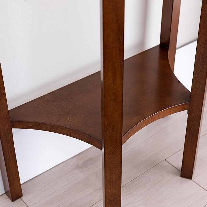 Seneca Solid Wood Demilune Console Table - Image 13