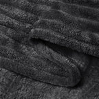 BEDELITE 3D Ribbed Jacquard Black King Size Blankets - Image 8