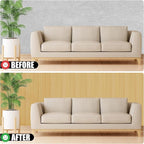 2 Pack Bamboo Wall Panel for Interior Wall Decor, Renewable Pole Wrap - Image 4