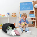 XUANGUO Black Cotton Rope Laundry Basket Hamper - Image 7