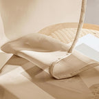 MIULEE Brown Sheer Curtains 63 Inches Long 4 Panels 42 x 63 Inches | Light - Image 7