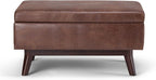 SIMPLIHOME Owen Coffee Table Storage Ottoman - Image 6
