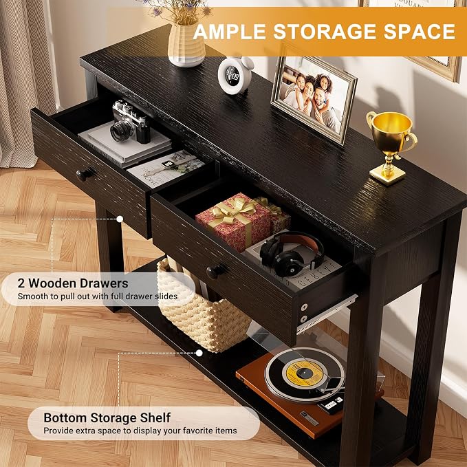 Homieasy Farmhouse Console Table - Image 5