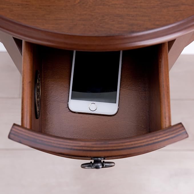Seneca Solid Wood Demilune Console Table - Image 12