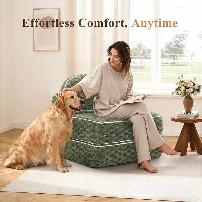 COLAMY Folding Sofa Bed, 3-in-1 Convertible Sleeper Chairs - Image 7