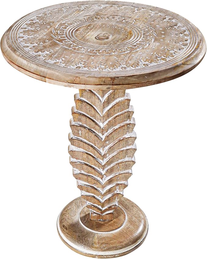 End Tables for Living Room- Small Drink Table for Small Spaces, Modern Accent - Image 3