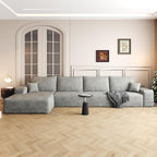 136" Sectional Couches for Living Room Cloud Couch Sofa - Image 8
