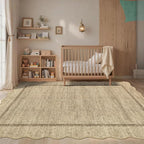 GarveeHome Scalloped Large Area Rug 10x13 Rug - Image 3