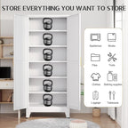 GAIOUS 75.2" Tall Metal Kitchen Pantry Storage Cabinets - Image 3