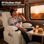 Rocker Recliner Chair with Massage and Heat, Nursery Rocking Chairs - Image 6