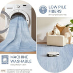 UERMEI 10x12 Washable Area Rug - Image 8
