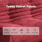 YVDNHP Bean Bag Chair, Loveseat Fireside Chair Bean Bag Sofa Large Bean Bag - Image 6