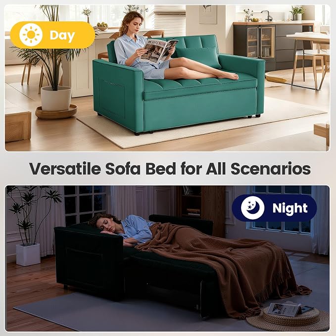 Convertible Sofa Bed, Pull Out Couch - Image 8