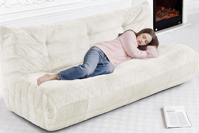 Bean Bag 3-Seater Chair Big Sofa Beanbag Chair - Image 6