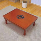 Low Coffee Table Japanese Style Solid Wood Floor Table by Unknown