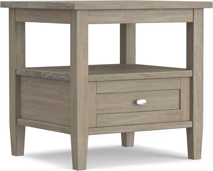 SIMPLIHOME Warm Shaker Solid Wood Transitional-Style 36-inch Wide Coffee Table - Image 5