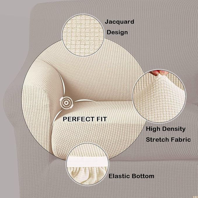 Turquoize Sofa Covers Washable 2 Piece Sofa Covers - Image 2