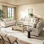 HERA'S HOUSE 3 Pieces Modular Sectional Sofa Sets, Oversized Couch Set by HERASHOUSE