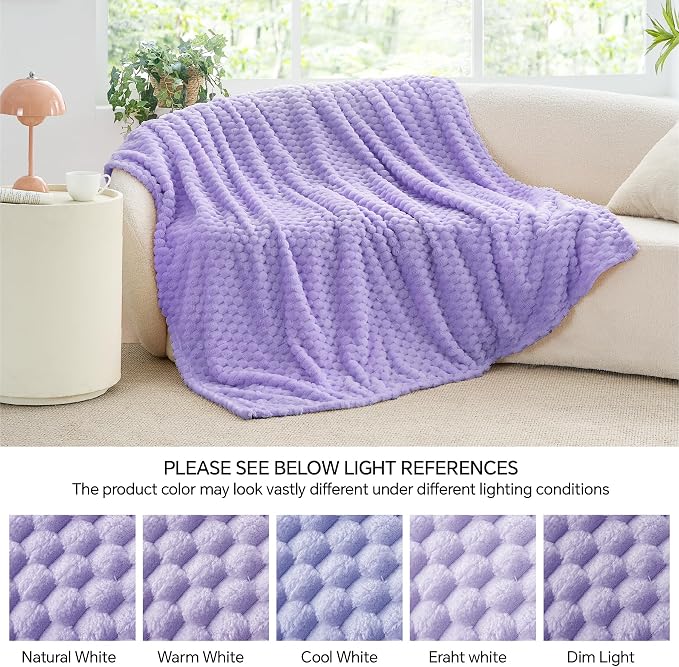 BEDELITE Lavender Throw Blanket - Image 8