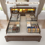 EnHomee Full Size Bed Frame - Image 5