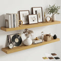 FLYJOE Floating Shelves for Wall, 55 Inch Floating Shelves Set of 2, Kitchen by FLYJOE