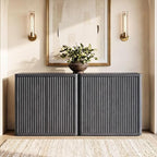 SICOTAS Buffet Cabinet with Storage 103.8" Sideboard Accent Modern Credenza - Image 7