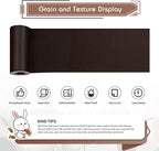 KING MOUNTAIN Leather Repair Patch, 4 x 63 Inches self Adhesive Leather Repair - Image 2