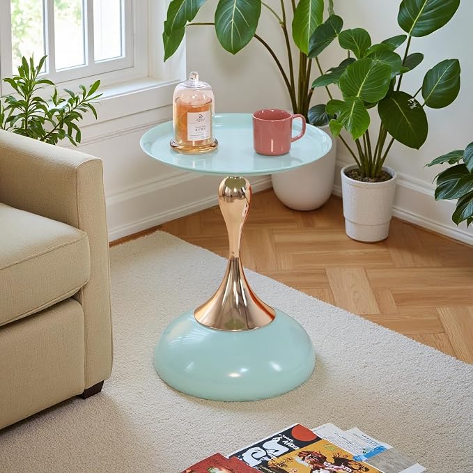 Sleek Hourglass Side Table - Image 4