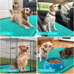 OLANLY Dog Door Mat for Muddy Paws 59x24, Super Absorbent Chenille Mud Mat | - Image 7