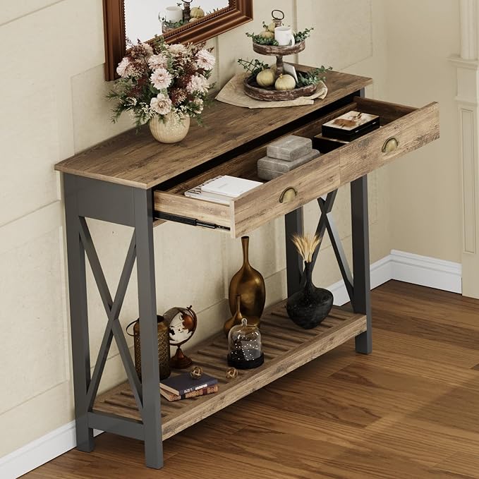 ChooChoo 47" Farmhouse Console Table - Image 3