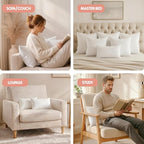Utopia Bedding 20x26 Pillow Inserts, 2 Pack | Indoor cushion inserts - Image 5