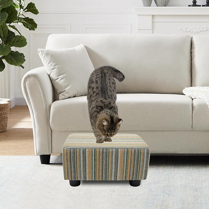 CAROLMADE Small Foot Stool Ottoman Footstool - Image 6