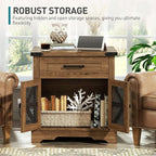 RALGEND Farmhouse End Table Set of 2, Large End Table - Image 6