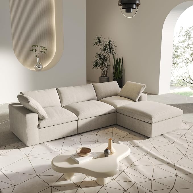 JACH L-Shaped Cloud Sectional Sofa - Image 7