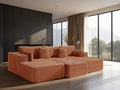 108" Cloud Sectional Couch, Comfort Sleep Sofa by VYUXWO