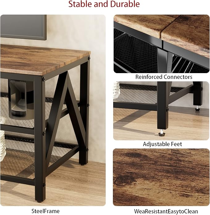 TV Stand for TVs up to 65 Inch, Entertainment Center for Living Room - Image 3