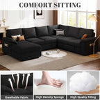 108 Inch Modular Sectional Sofa - Image 5