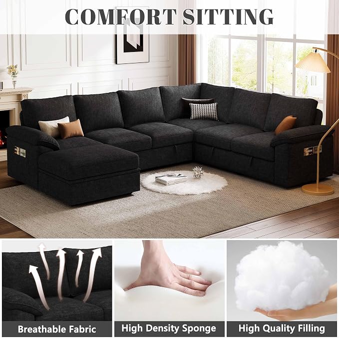 108 Inch Modular Sectional Sofa - Image 5