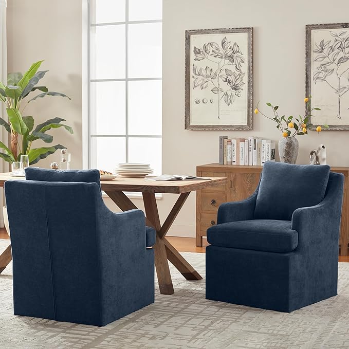 VKNOW Upholstered Dining Chairs, Modern Kitchen Chairs Dinner Chairs - Image 5