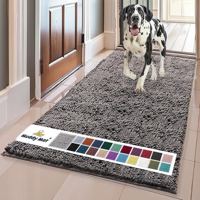 Muddy Mat® | Super Water Absorbent Door Mat Indoor, Microfiber Quick Dry by MuddyMat%C2%AE