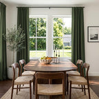 INOVADAY 100% Blackout Linen Curtains - Image 5