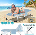 ABORON 3 in 1 Sun Tanning Chair Oversized - Image 3